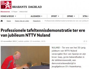 Krantenartikel Brabants Dagblad BrabantsDagblad